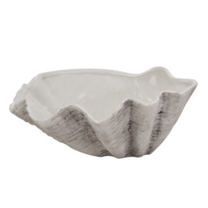 Large Ceramic Adele Shell Bowl