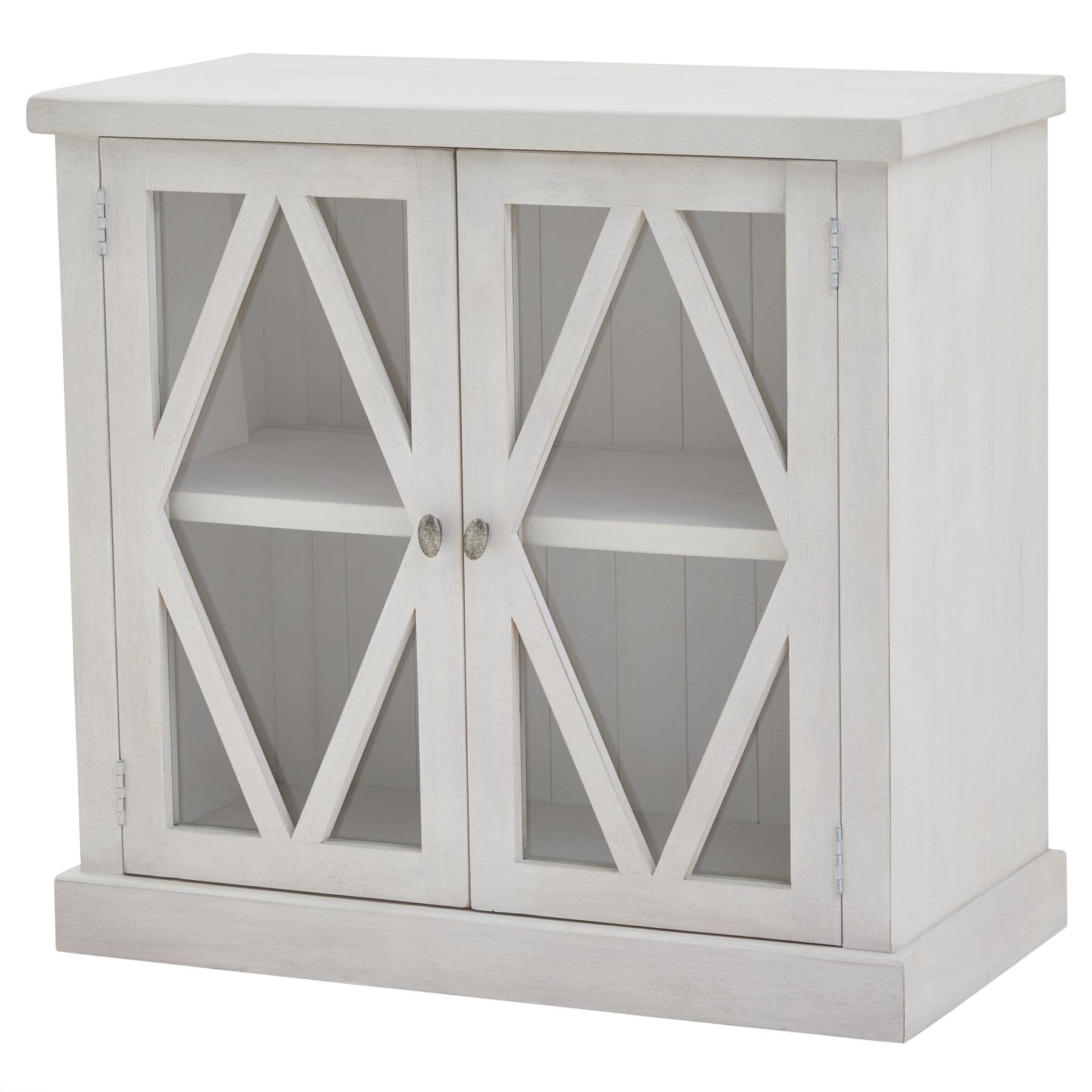 White two deals door sideboard